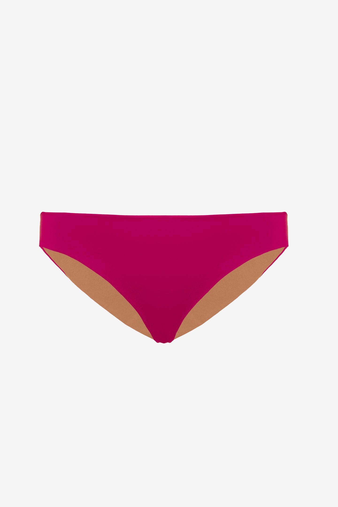 Ginevra | Slip Vita Bassa Double - Magenta/Tabacco - donna - Raggianti