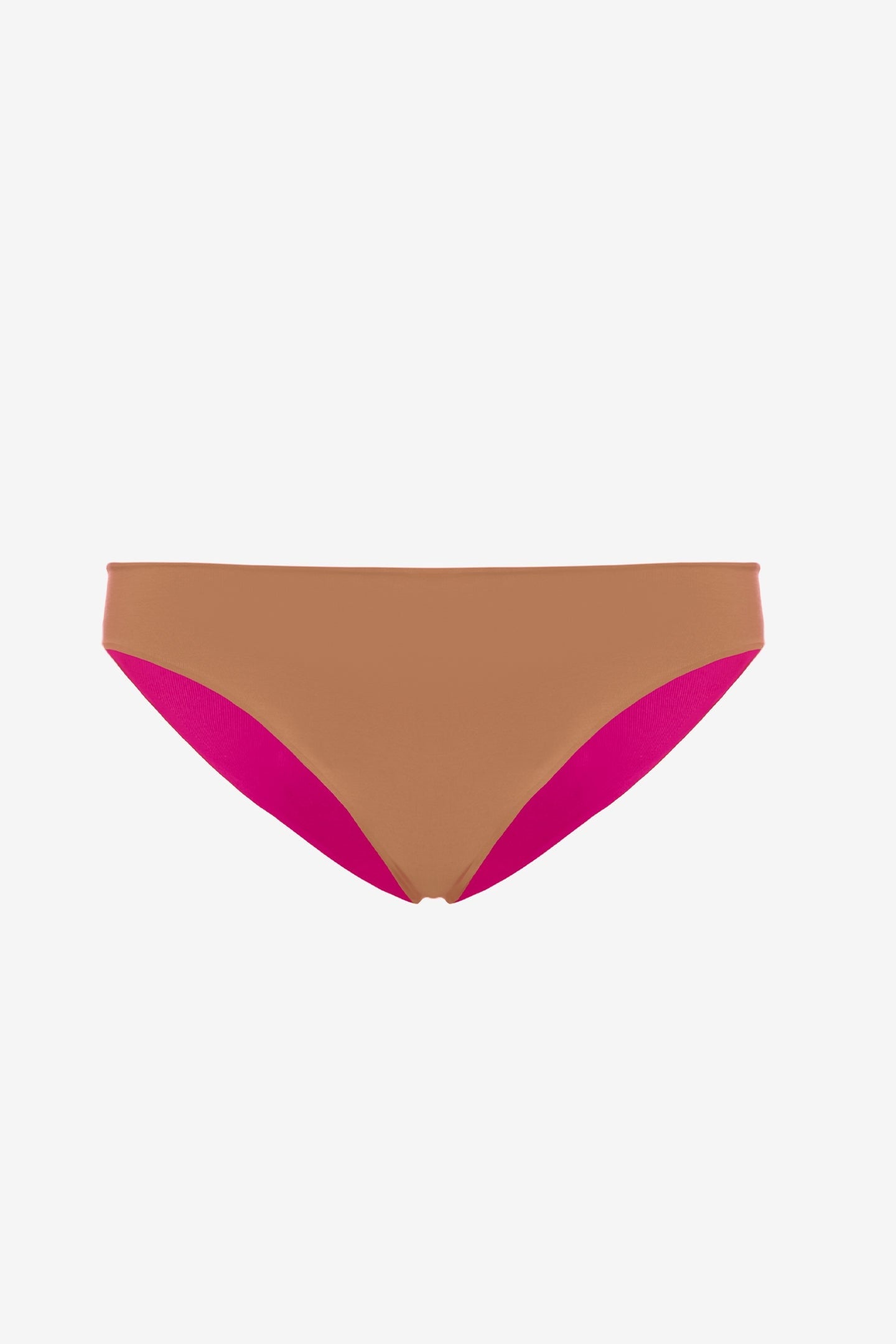 Ginevra | Slip Vita Bassa Double - Magenta/Tabacco - donna - Raggianti