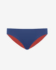 Ginevra | Slip Vita Bassa Double - Blu/Ruggine - donna - Raggianti