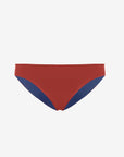 Ginevra | Slip Vita Bassa Double - Blu/Ruggine - donna - Raggianti