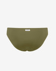 Ginevra | Slip Vita Bassa Double - Verde Militare/Verde - donna - Raggianti