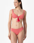 Grace | Slip Classico Double - Rosso/Rosa - donna - Raggianti