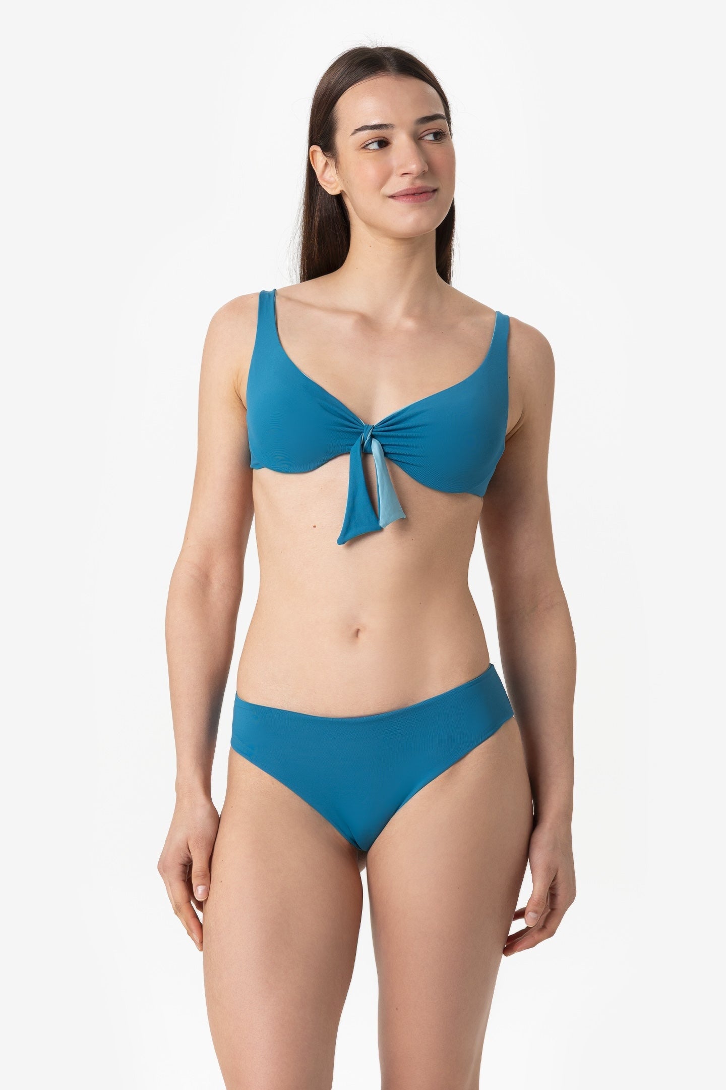 Grace | Slip Classico Double - Ottanio/Azzurro - donna - Raggianti