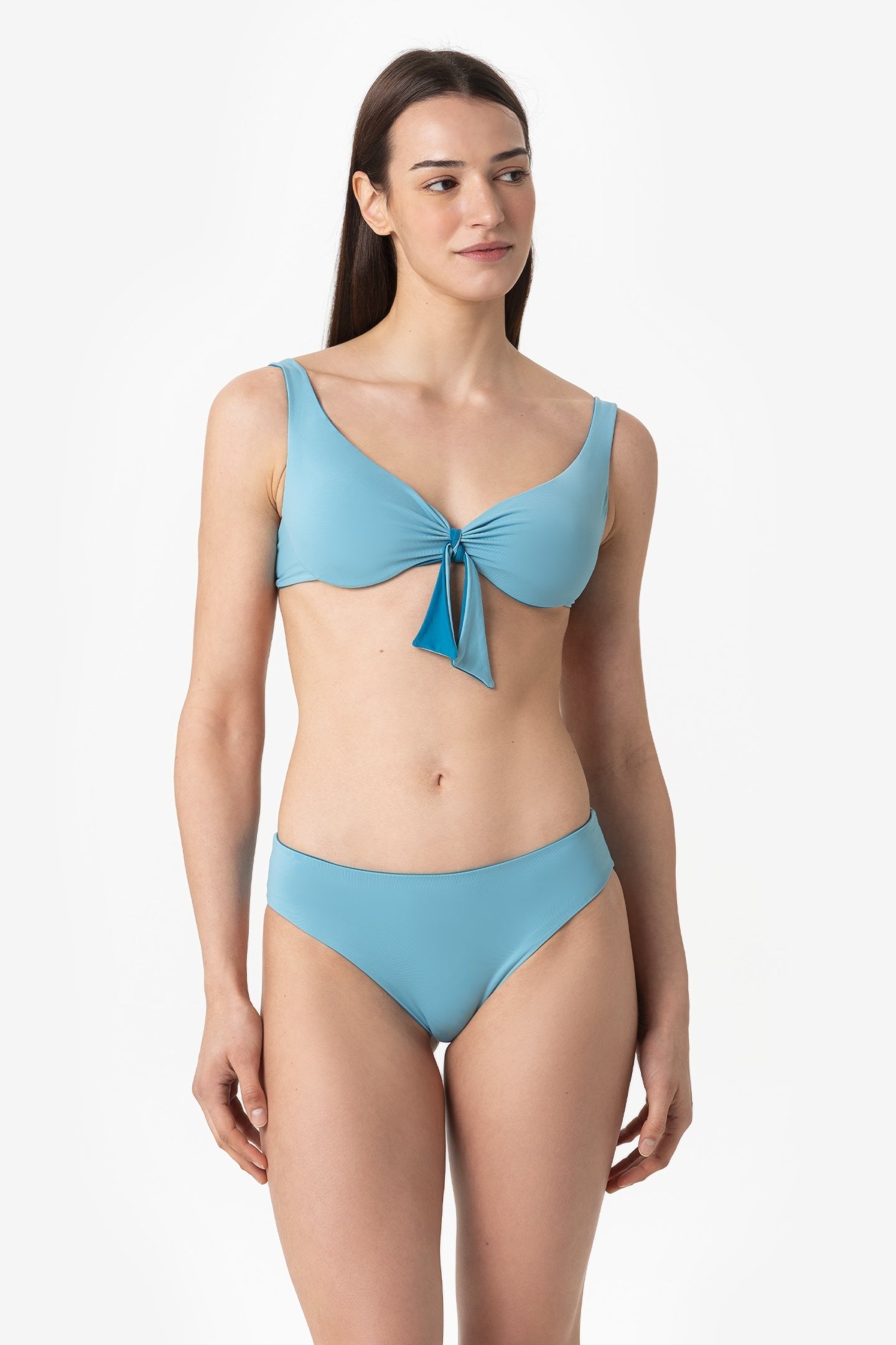 Grace | Slip Classico Double - Ottanio/Azzurro - donna - Raggianti