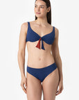 Grace | Slip Classico Double - Blu/Ruggine - donna - Raggianti