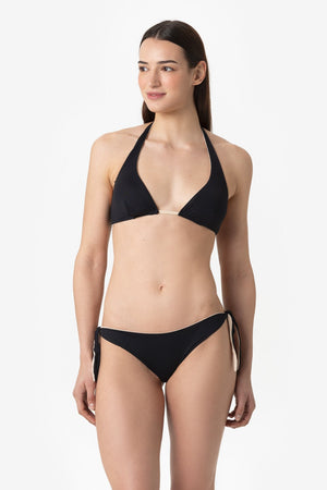 Hazel | Slip Annodato Double - Nero/Beige - donna - Raggianti