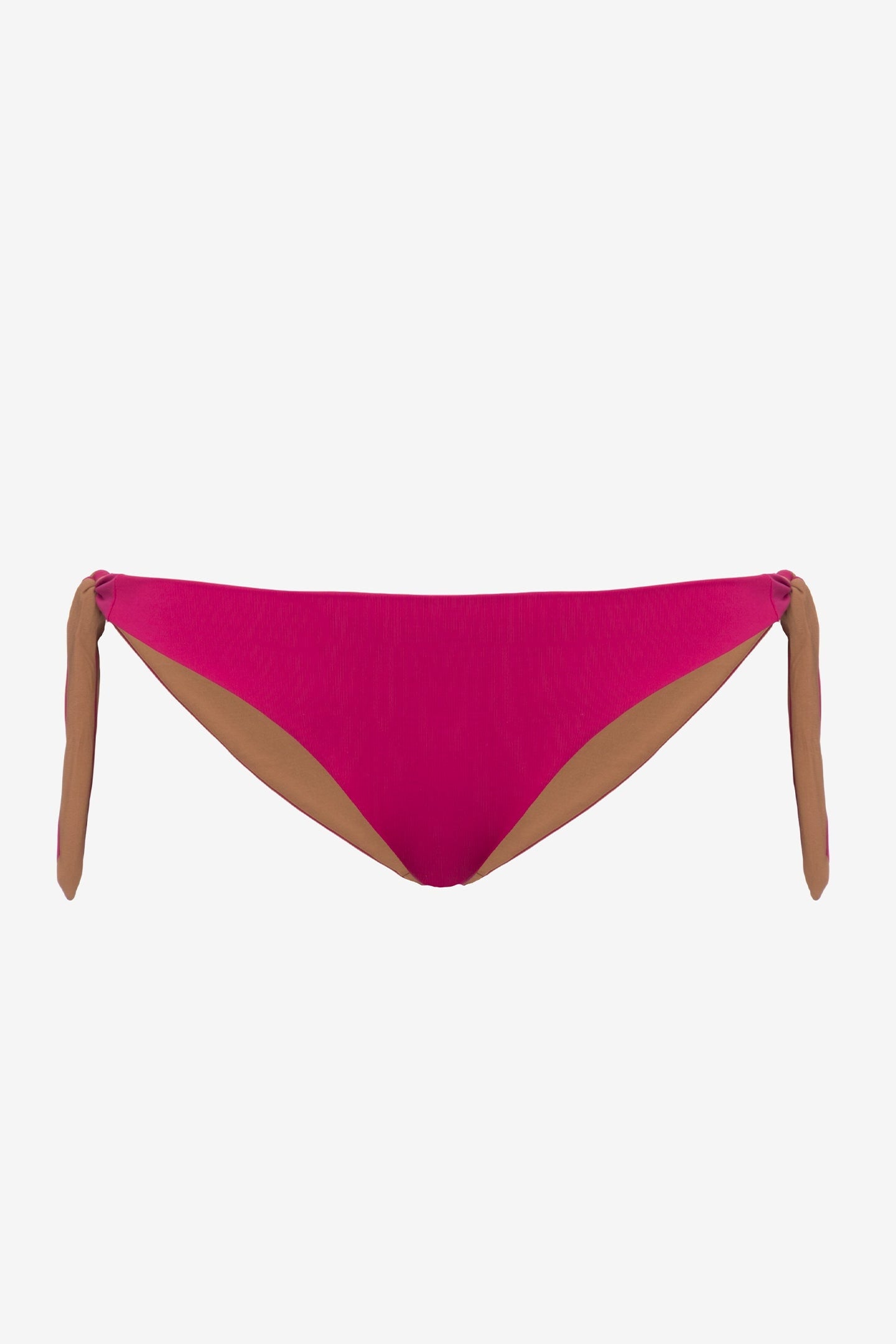 Hazel | Slip Annodato Double - Magenta/Tabacco - donna - Raggianti