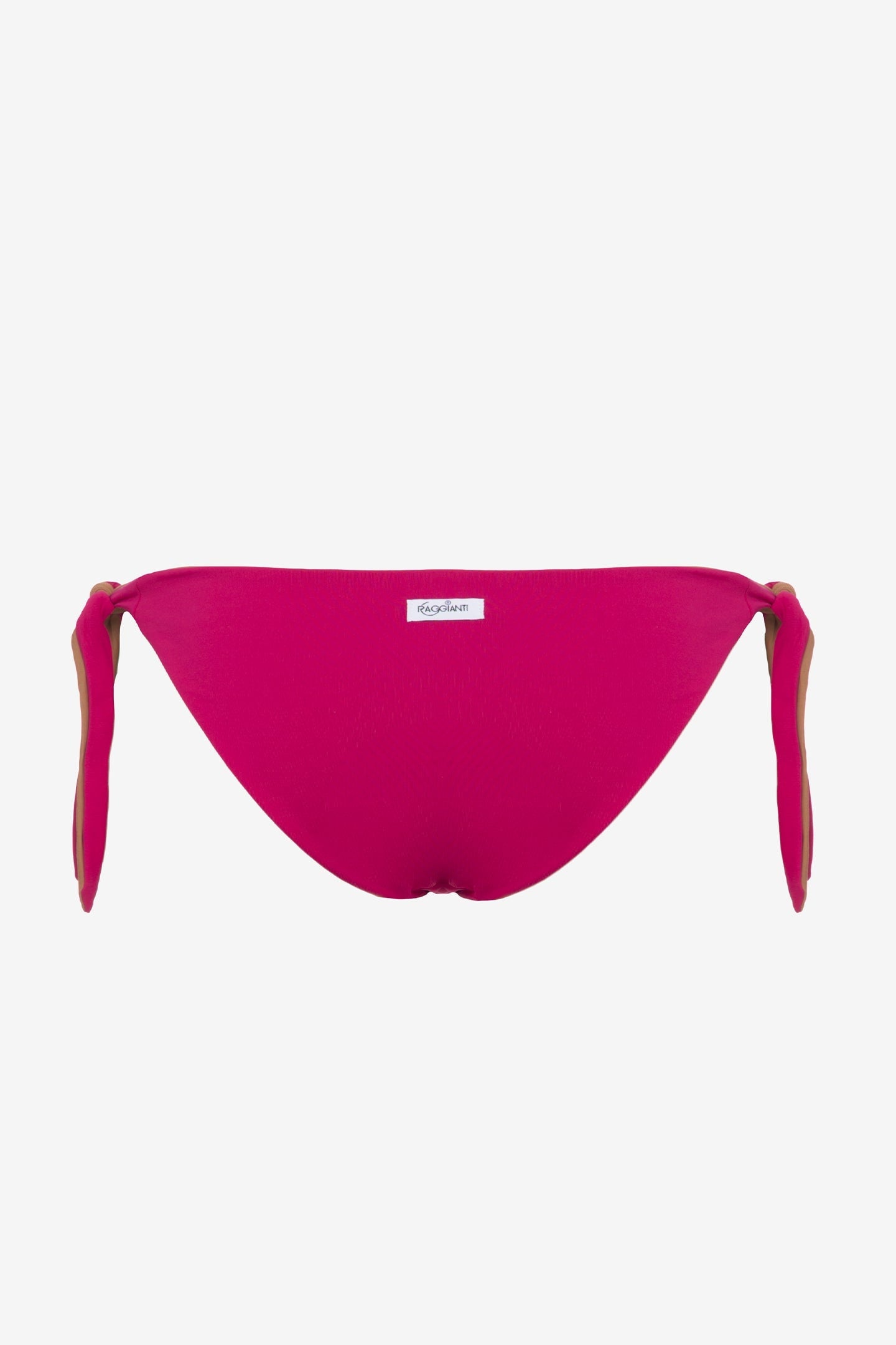 Hazel | Slip Annodato Double - Magenta/Tabacco - donna - Raggianti