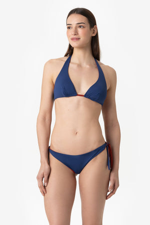 Hazel | Slip Annodato Double - Blu/Ruggine - donna - Raggianti