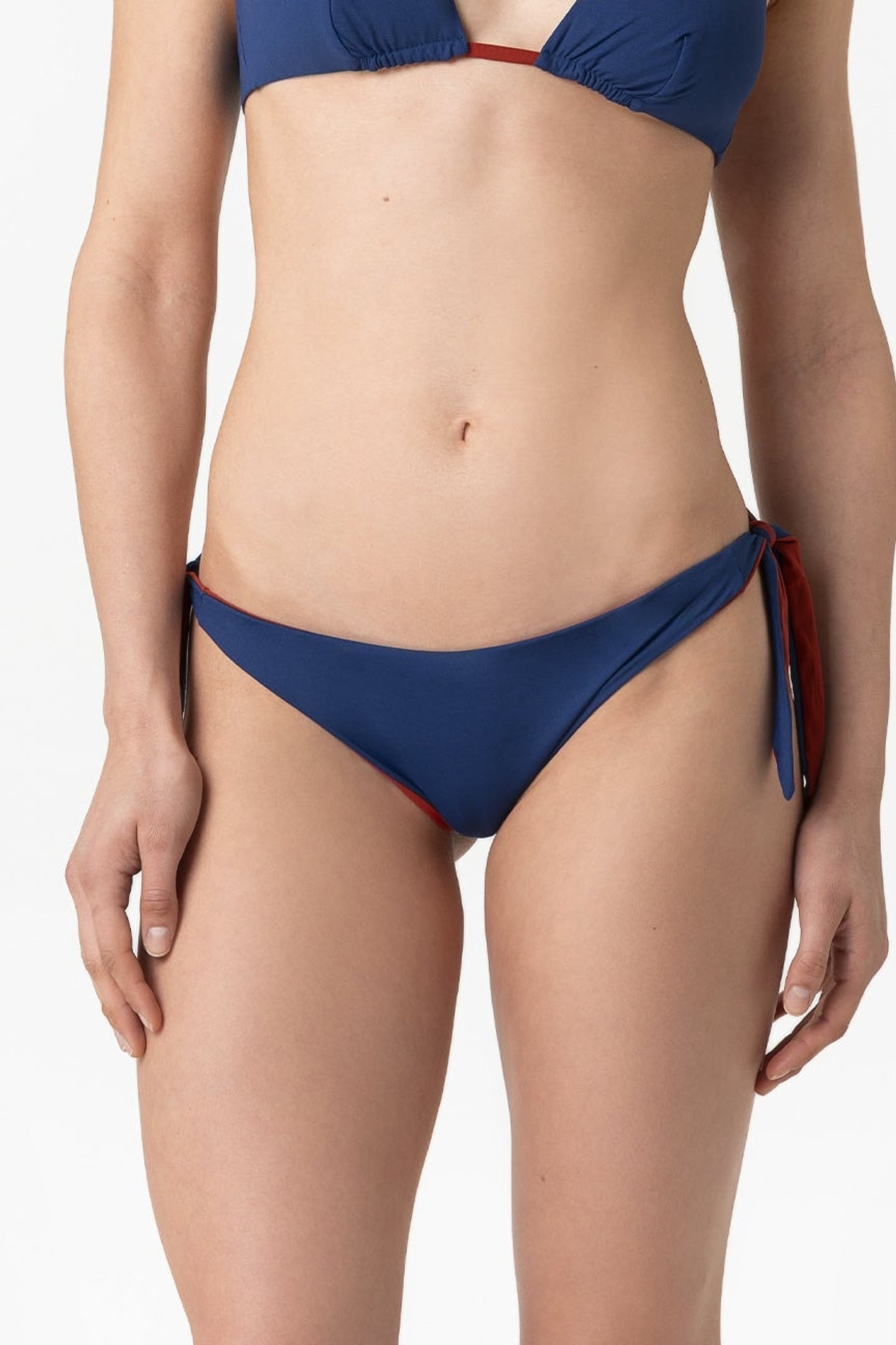 Hazel | Slip Annodato Double - Blu/Ruggine - donna - Raggianti