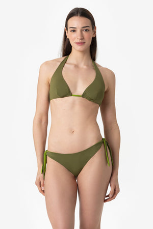 Hazel | Slip Annodato Double - Verde Militare/Verde - donna - Raggianti