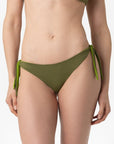 Hazel | Slip Annodato Double - Verde Militare/Verde - donna - Raggianti