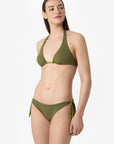 Hazel | Slip Annodato Double - Verde Militare/Verde - donna - Raggianti