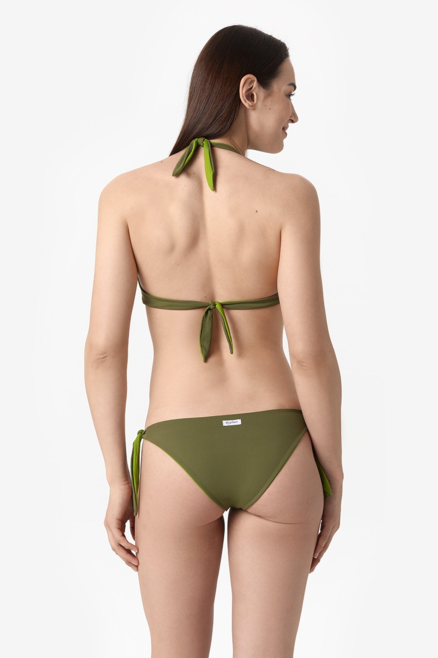 Hazel | Slip Annodato Double - Verde Militare/Verde - donna - Raggianti