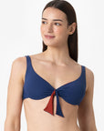 Greta | Reggiseno Con Ferretto - Blu/Ruggine - donna - Raggianti