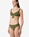 Greta | Reggiseno Con Ferretto - Verde Militare/Verde - donna - Raggianti