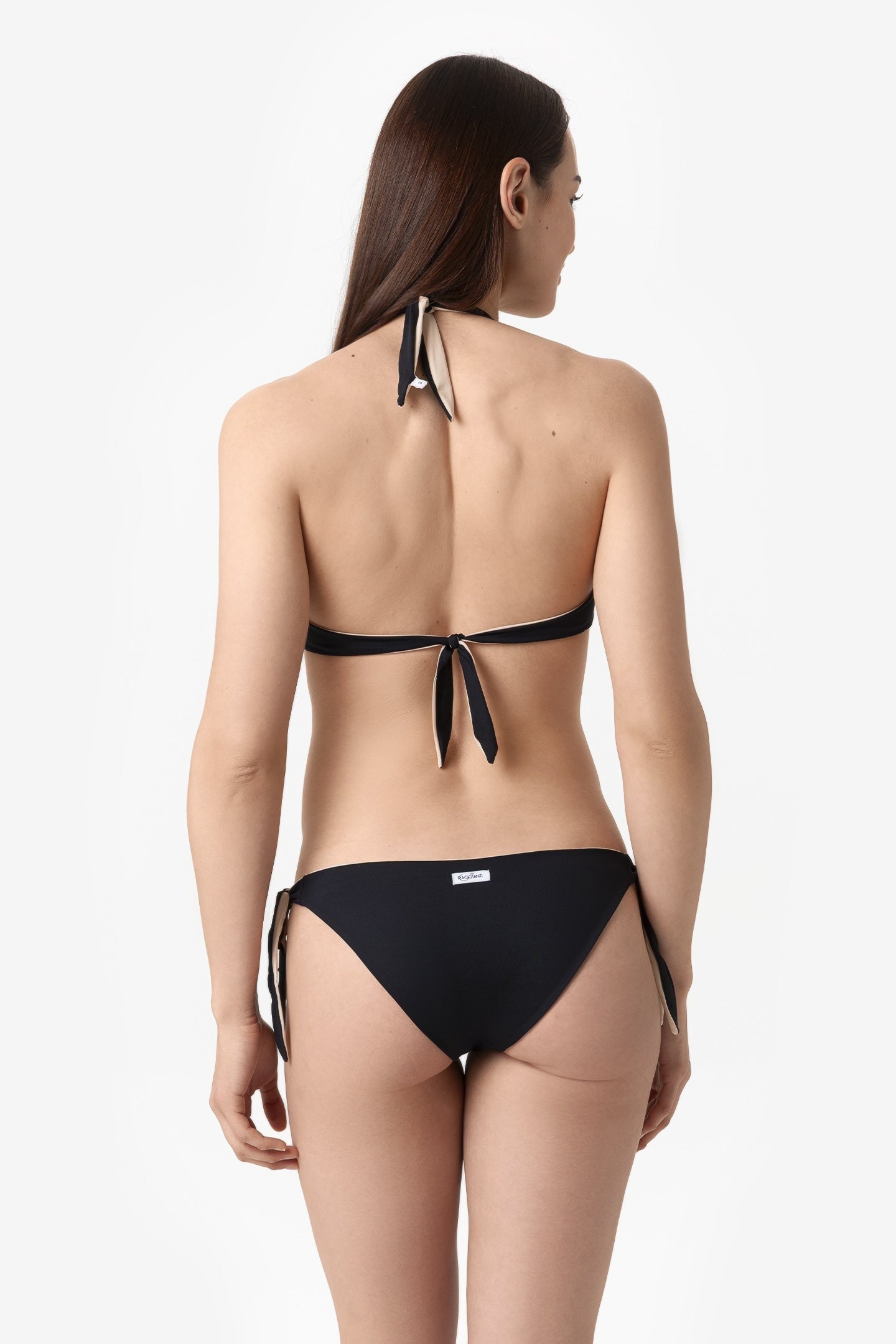 Gemma | Triangolo Vela Double - Nero/Beige - donna - Raggianti