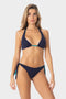 Gemma | Top Bikini Triangolo Reversibile - Blu/Turchese - donna - Raggianti