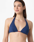 Gemma | Triangolo Vela Double - Blu/Ruggine - donna - Raggianti