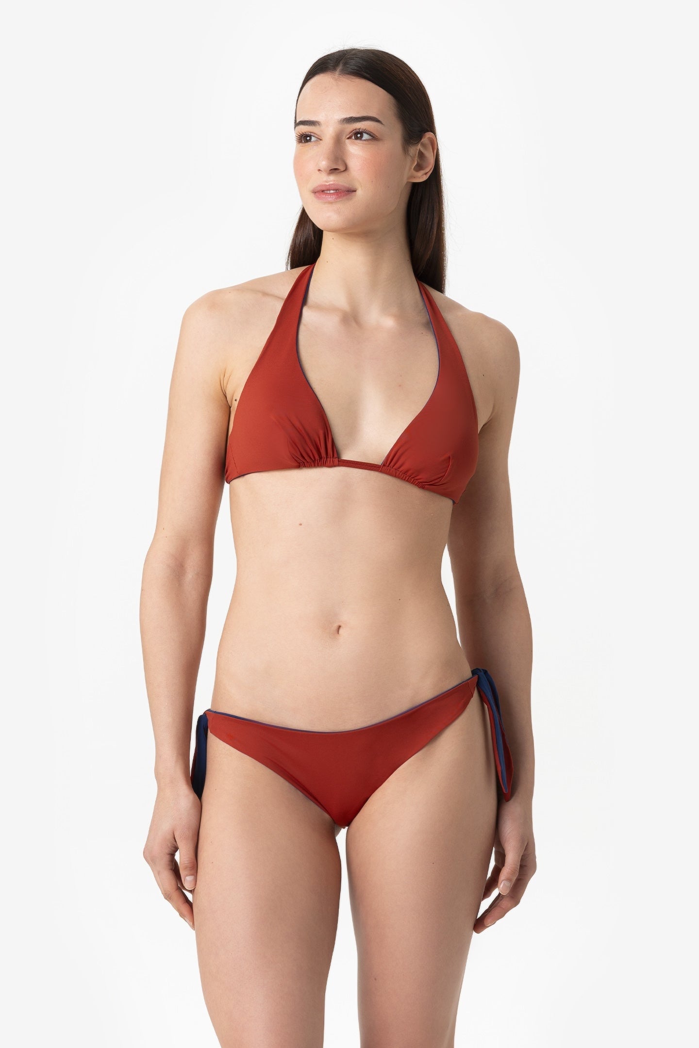 Gemma | Triangolo Vela Double - Blu/Ruggine - donna - Raggianti