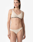 Sienna | Reggiseno Olimpionico Double - Nero/Beige - donna - Raggianti