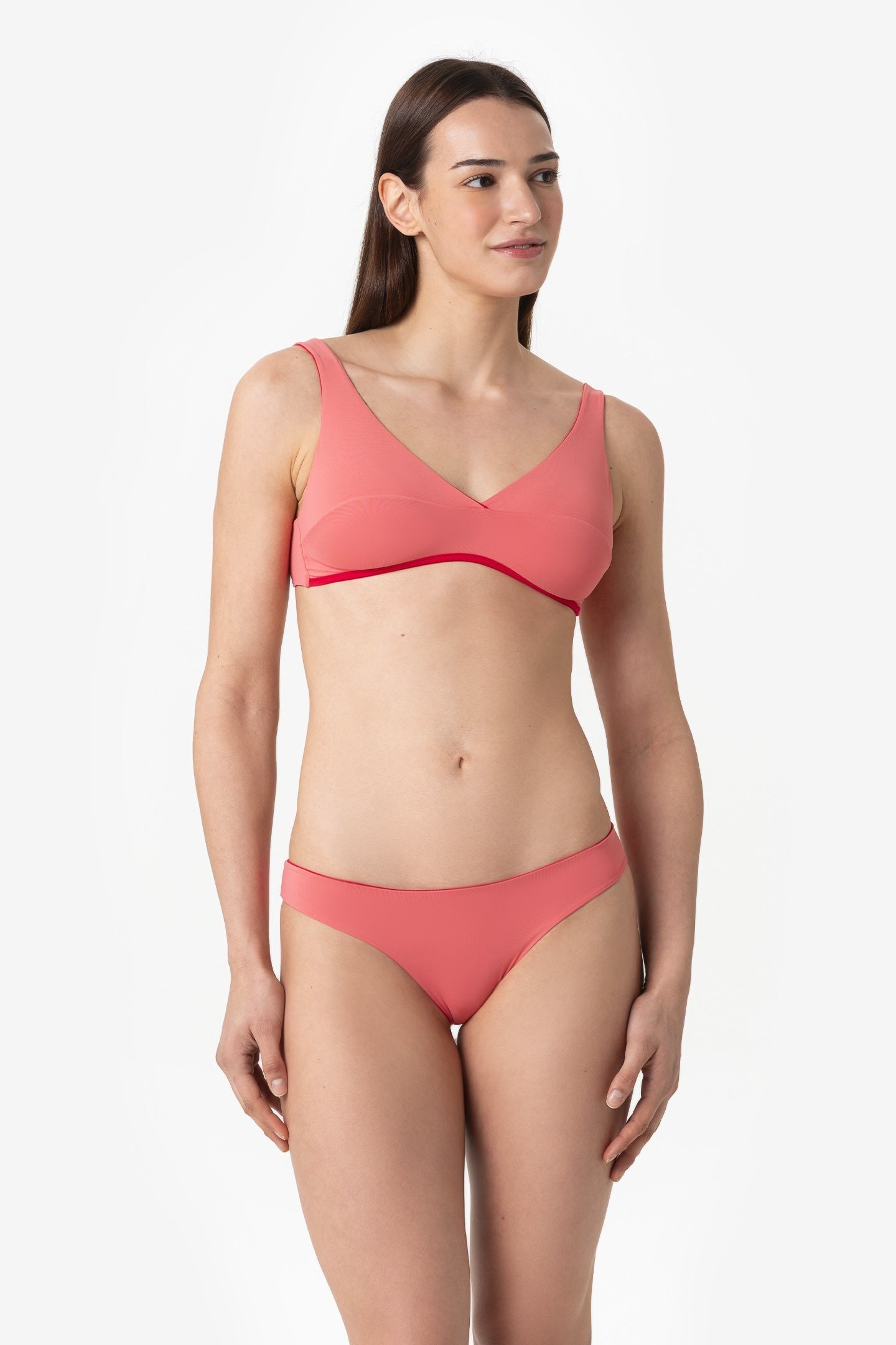 Sienna | Reggiseno Olimpionico Double - Rosso/Rosa - donna - Raggianti