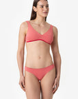 Sienna | Reggiseno Olimpionico Double - Rosso/Rosa - donna - Raggianti