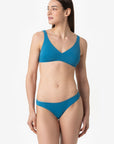 Sienna | Reggiseno Olimpionico Double - Ottanio/Azzurro - donna - Raggianti