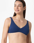 Sienna | Reggiseno Olimpionico Double - Blu/Ruggine - donna - Raggianti