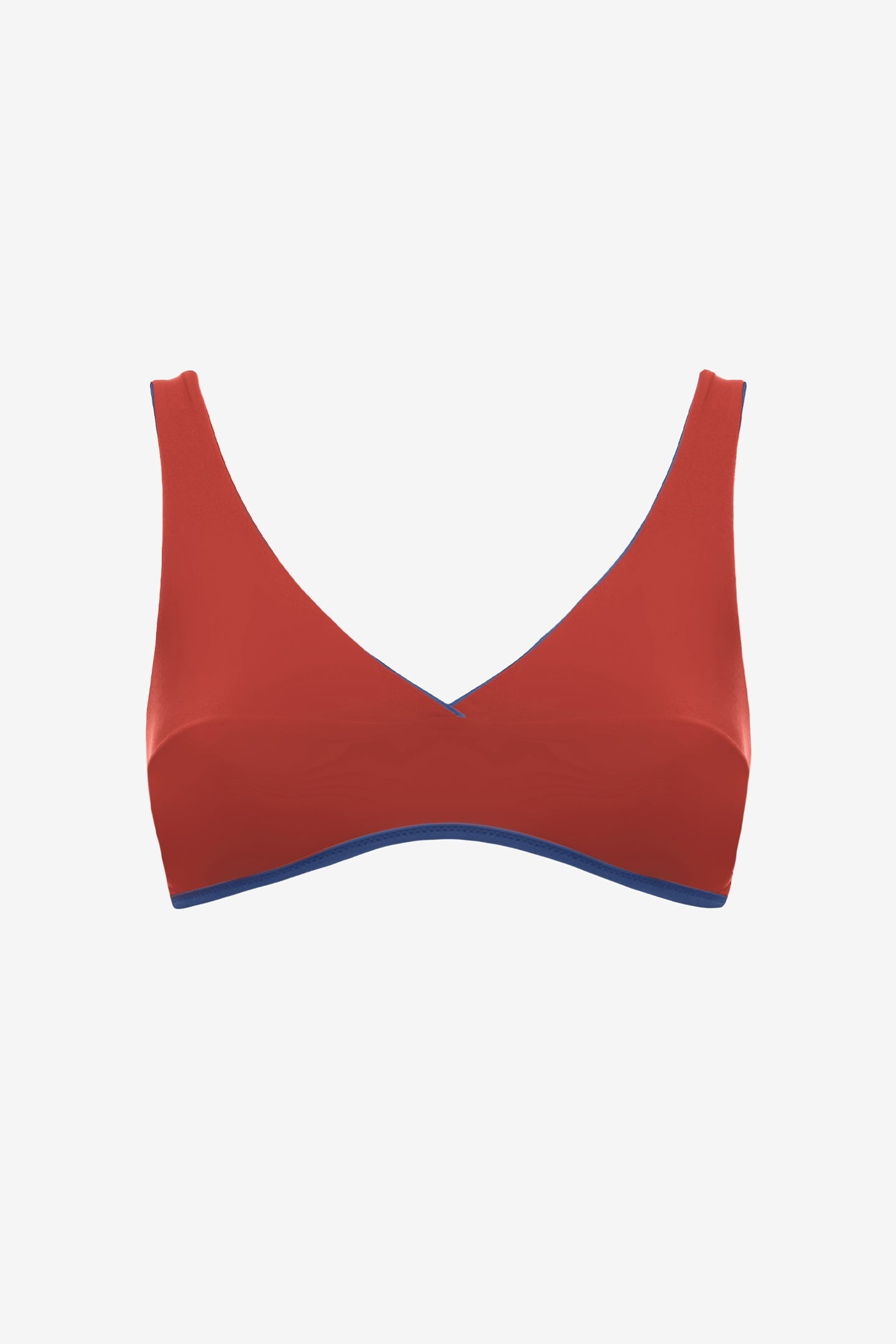 Sienna | Reggiseno Olimpionico Double - Blu/Ruggine - donna - Raggianti