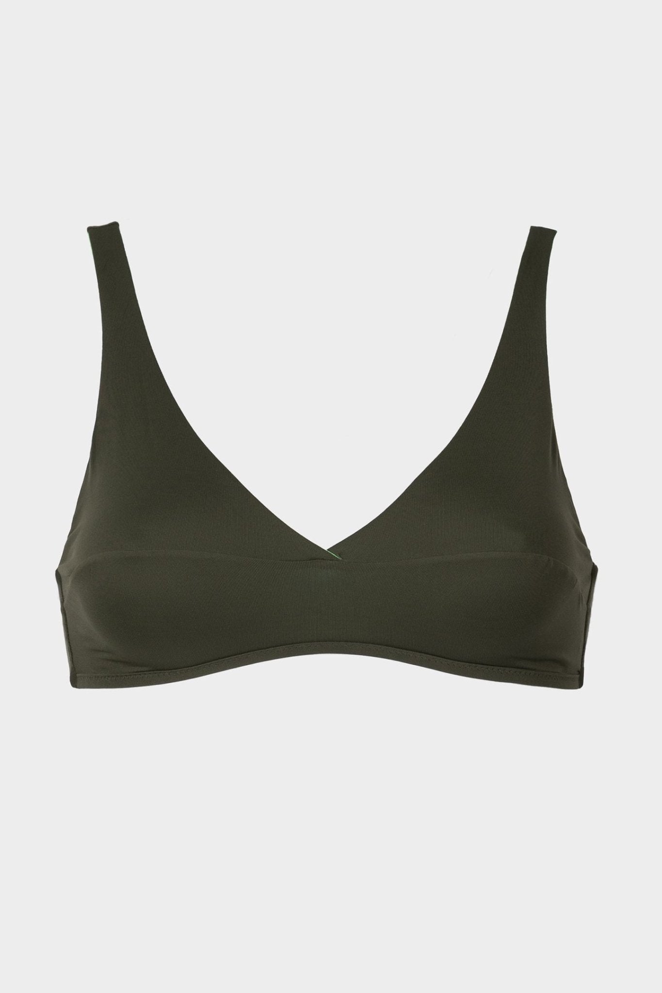 Sienna | Top Bikini Bralette Reversibile - Militare/Yoda - donna - Raggianti
