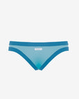 Sophie | Slip Brasiliano Bordato - Azzurro/Ottanio - donna - Raggianti