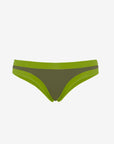 Sophie | Slip Brasiliano Bordato - Verde Militare/Verde - donna - Raggianti