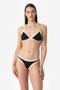 Layla | Slip Vita Bassa Bordato - Nero/Beige - donna - Raggianti