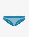 Layla | Slip Vita Bassa Bordato - Azzurro/Ottanio - donna - Raggianti
