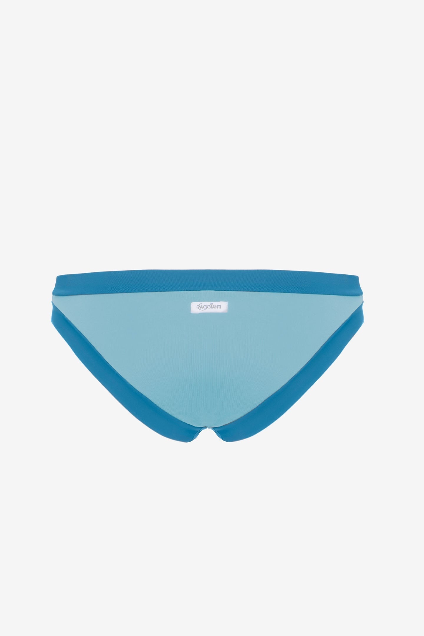 Layla | Slip Vita Bassa Bordato - Azzurro/Ottanio - donna - Raggianti