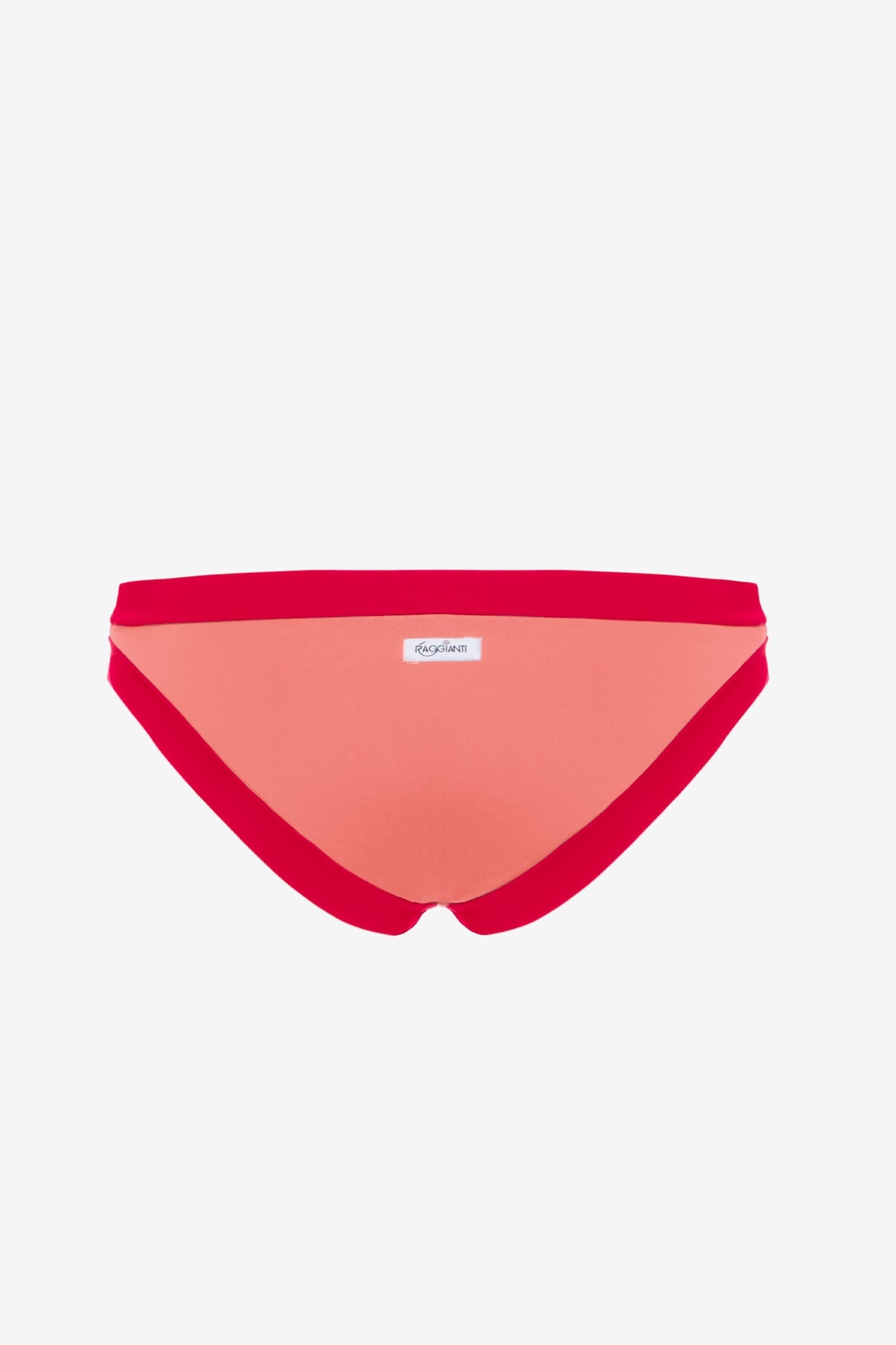 Layla | Slip Vita Bassa Bordato - Rosa/Rosso - donna - Raggianti