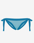 Elettra | Slip Annodato Bordato - Azzurro/Ottanio - donna - Raggianti