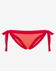 Elettra | Slip Annodato Bordato - Rosa/Rosso - donna - Raggianti