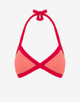 Chloe | Base Fissa Bordato Con Coppe - Rosa/Rosso - donna - Raggianti