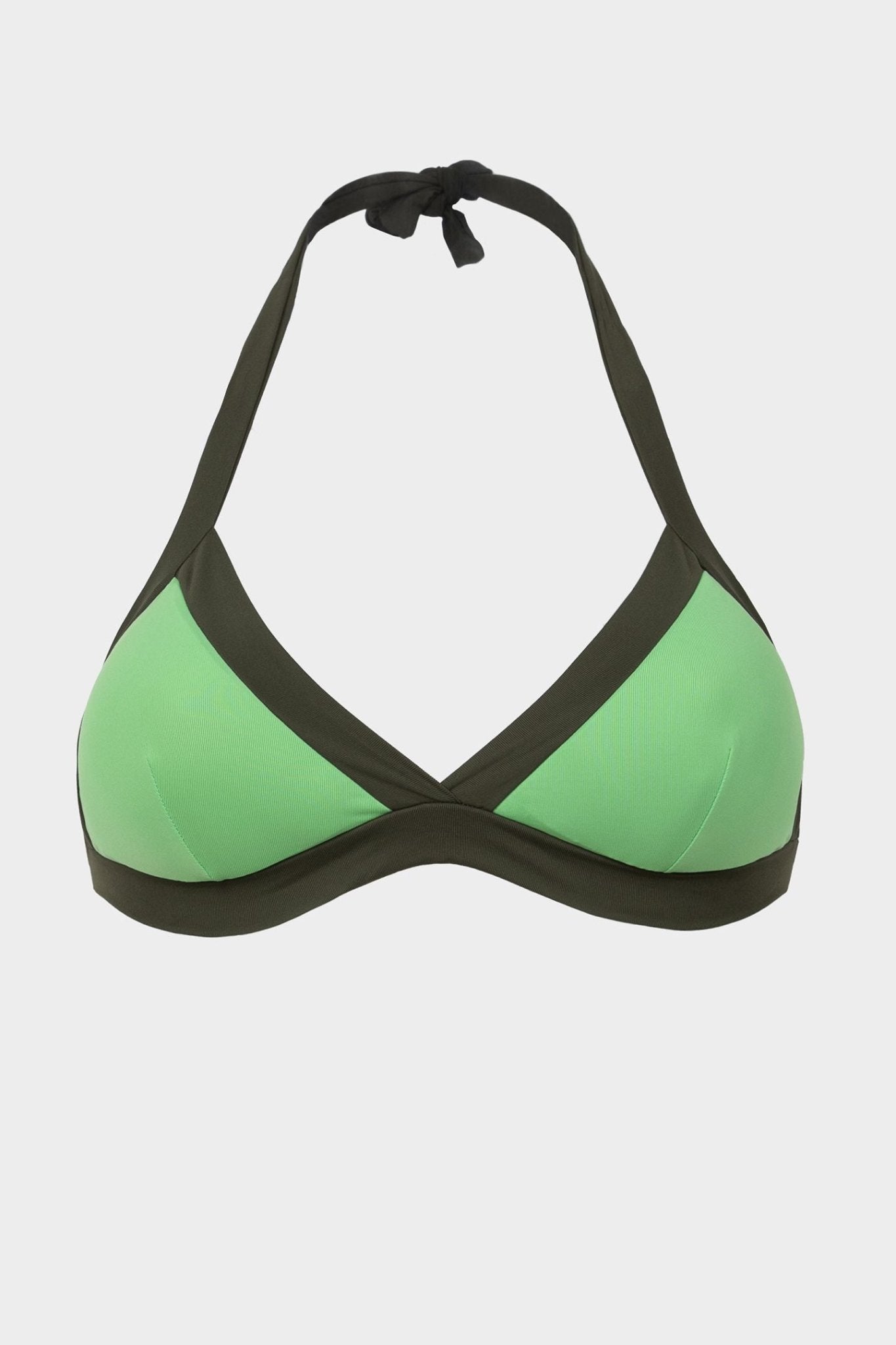 Chloe | Top Bikini Triangolo all&#39;Americana - Yoda/Militare - donna - Raggianti