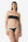 Bianca | Fascia Bordata Con Coppe - Nero/Beige - donna - Raggianti