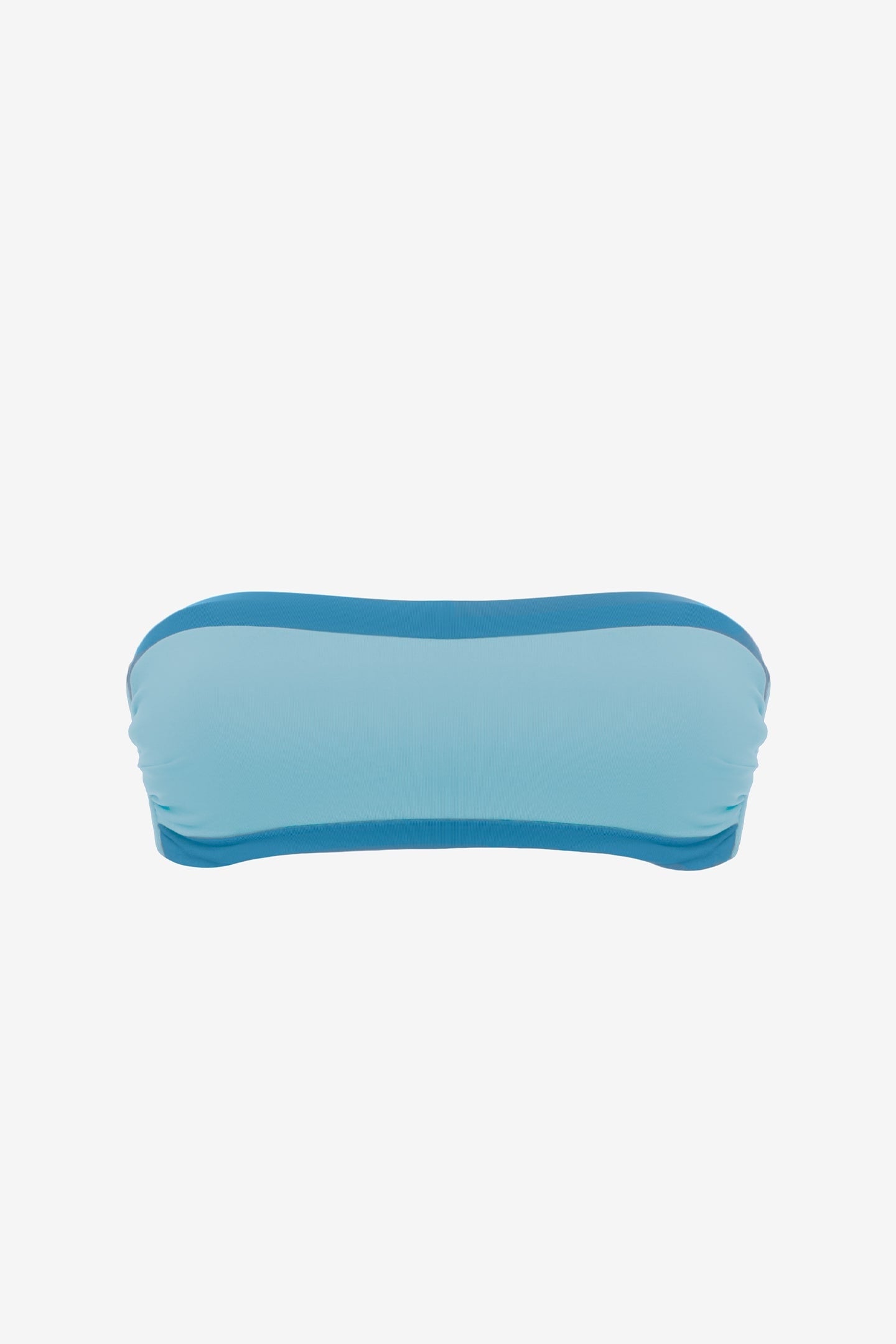 Bianca | Fascia Bordata Con Coppe - Azzurro/Ottanio - donna - Raggianti