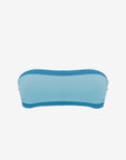 Bianca | Fascia Bordata Con Coppe - Azzurro/Ottanio - donna - Raggianti
