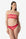 Bianca | Fascia Bordata Con Coppe - Rosa/Rosso - donna - Raggianti