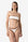 Bianca | Fascia Bordata Con Coppe - Yougurt/Tabacco - donna - Raggianti