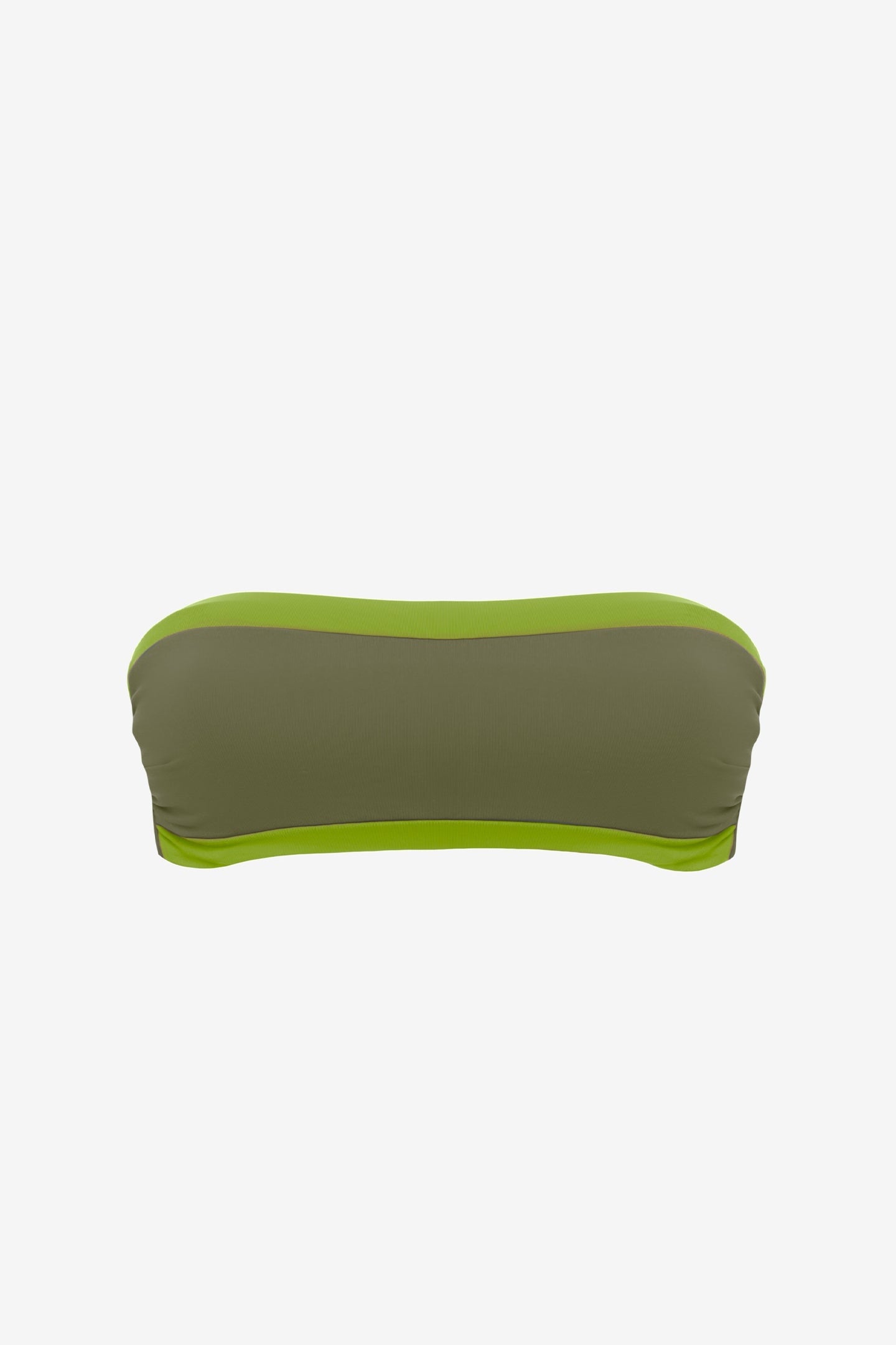 Bianca | Fascia Bordata Con Coppe - Verde Militare/Verde - donna - Raggianti