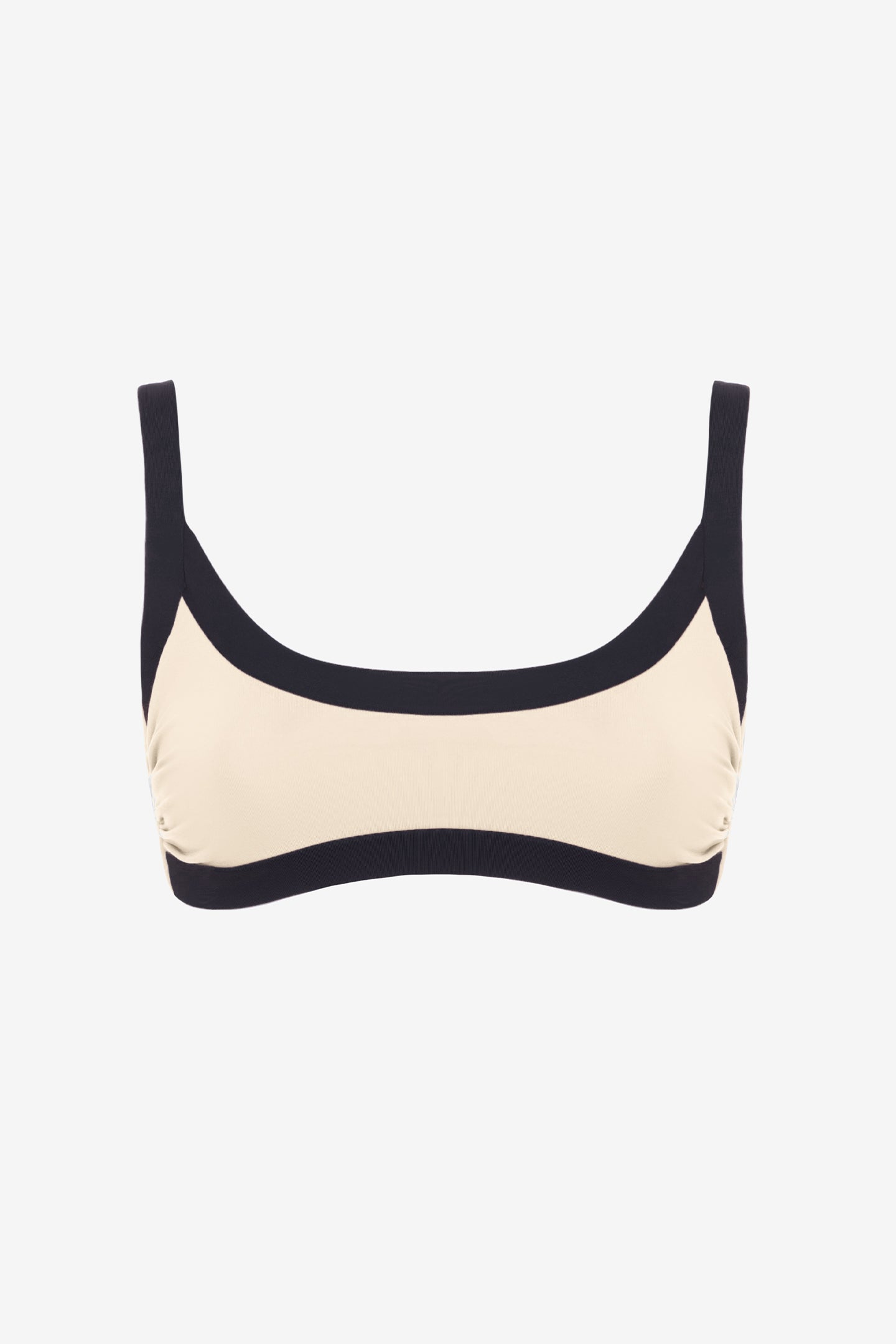 Arianna | Brassiere Bordata - Beige/Nero - donna - Raggianti