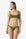 Elettra | Slip Annodato Bordato - Verde Militare/Verde - donna - Raggianti