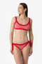 Arianna | Brassiere Bordata - Rosa/Rosso - donna - Raggianti